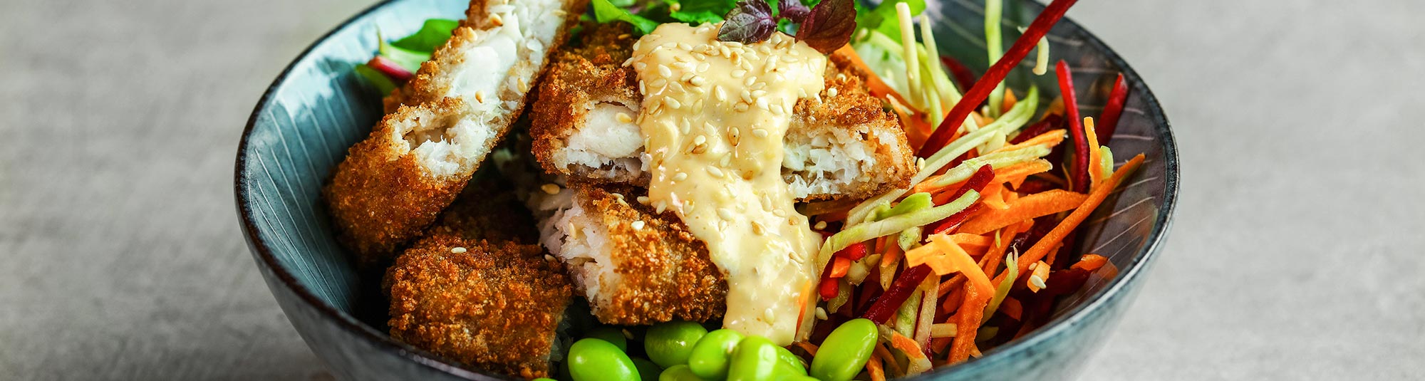 Täysjyväinen kalakulho