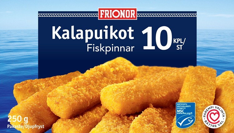frionor kalapuikot