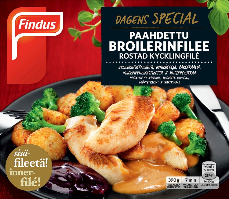 Dagens Special Paahdettu Broilerinfilee