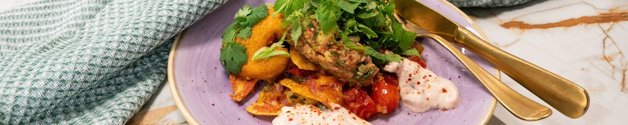 Teresa Välimäen tonnikala-nachopelti